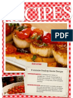 Seared Scallops and Tomatoes Recipes