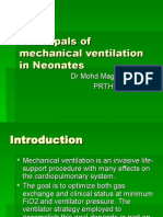 Principals of Mechanical Ventilation