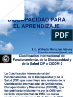 DISCAPACIDAD PARA EL APRENDIZAJE MARQUINA MAUNY WILFREDO.ppt