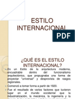 Estilo Internacional