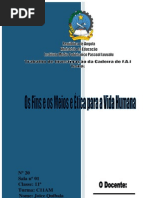 Os Fins e os Meios e Ética para a Vida Humana.docx