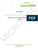 Datasheet Bluetooth Module Hc05