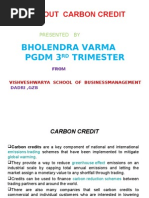 Download Carbon Cradit Ppt by bholu436 SN12881344 doc pdf