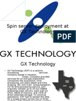 Spin Server Deployment at GX Technology