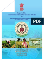 CAG Report on Implementation of Agricultural Debt Waiver and Debt Relief Scheme 2008