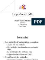 Genèse d'UML