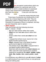 Download Cleft SentencesExercises by crisrolo253832 SN12881488 doc pdf