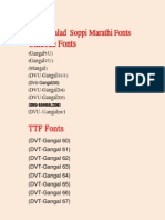 Unicode and TTF Fonts