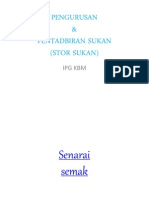 Pengurusan Stor Sukan