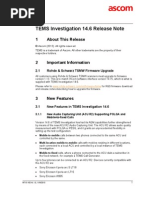 Download TEMS Investigation 146 Release Note by Carla Pesantez SN128830105 doc pdf