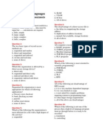 Programming languages and processors multiple choice questions