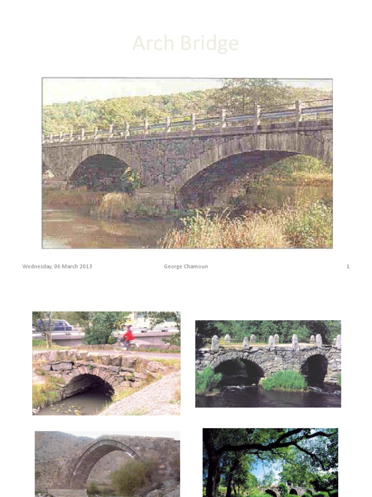 Open Spandrel Arch Bridges Guide | PDF