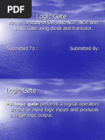 Logic Gate Msc
