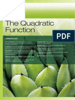 Ch10 The Quadratic Function