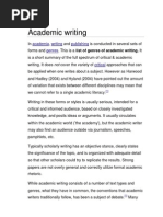 Academic Writing