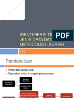 ANALISIS DATA SURVEI