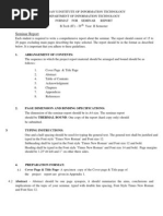 Final Year Project Report Format | PDF | Table Of Contents | Abstract ...