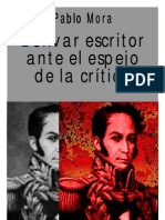 Bolibar Escritor Ante El Espejo de La Critica (Pablo Mora)