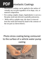 Photoelastic Coatings