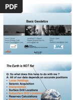 2011 Esri Pug Apsg Basic Geodesy