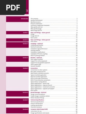 Cast Iron Pipes And Fittings Saint Gobain Pdf Pipe Fluid