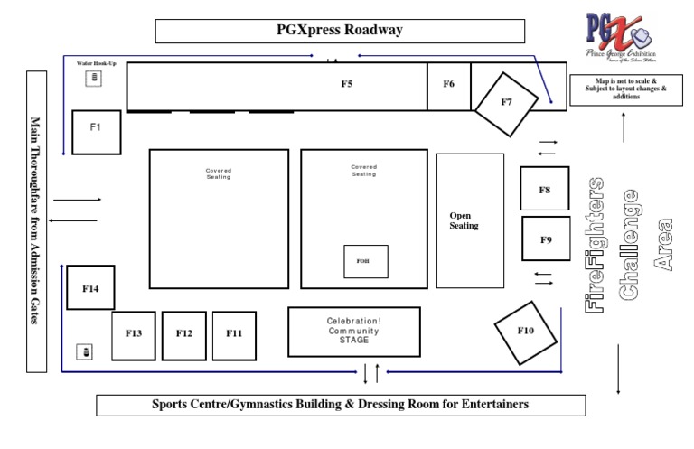 Food Court Layout MAP 2009