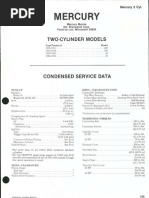 Mercury service manual 40-50-55-60-90 | Internal Combustion Engine