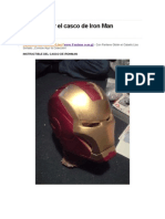 Como Hacer El Casco de Iron Man