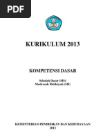 Download Kurikulum 2013 - Kompetensi Dasar SD ver 3313 by Kreshna Aditya SN128866969 doc pdf