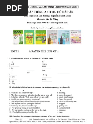 E 10 Bai Tap Ca Nam By Mai Lan Huong Claire Bennet Homework