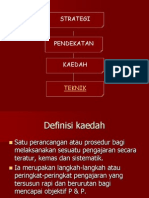 Power Point Kaedah - Teknik P&P Tajwid