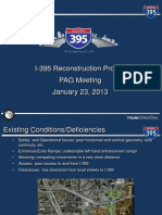 I395 Presentation Advisory Group January 2013