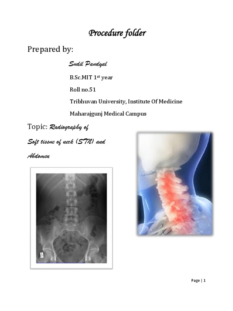 Radiography of STN and Abdomen | PDF | Larynx | Neck