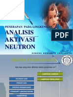 Persentasi Analisis Aktivasi Neutron