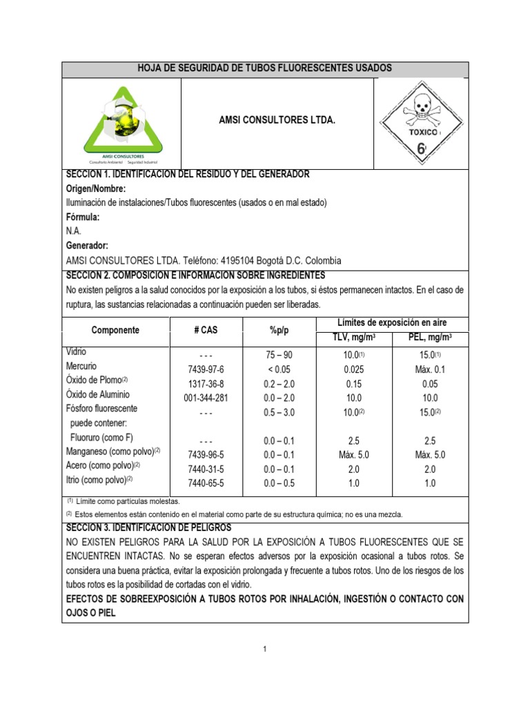 Hoja Seguridad AMSI Tubos Fluorescentes[1]