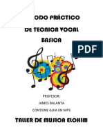 Metodo Práctico de Vocalizacion Tapa Principal