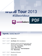 Socialbakers World Tour - İstanbul