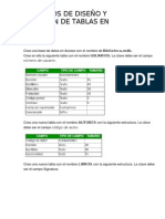 Creación de tablas en Access y ejercicios prácticos