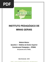 Apostila de Didatica Do Ensino Superior