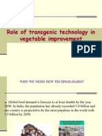 Role of Transgenic Technology