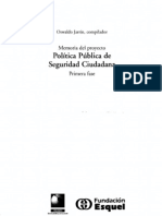 La Reforma Policial en Colombia. Estela Baracaldo