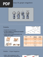 Biologia-Genética aula 4 - grupos sanguíneos