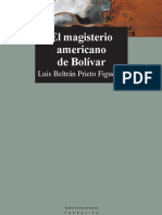 Luis Beltrc3a1n Prieto Figueroa Magisterio Americano de Bolc3advar1