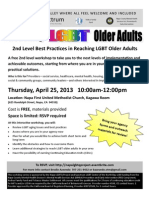 2nd Level LGBT Older Adults April 25, 2013