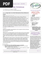 Conque Ojos Ves La Vida-Enfrentando Las Heridas Del Pasado- Lideres