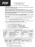 A Floresta - revisões, correcção