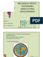 Bioinsumos y Desarrollo Sostenible