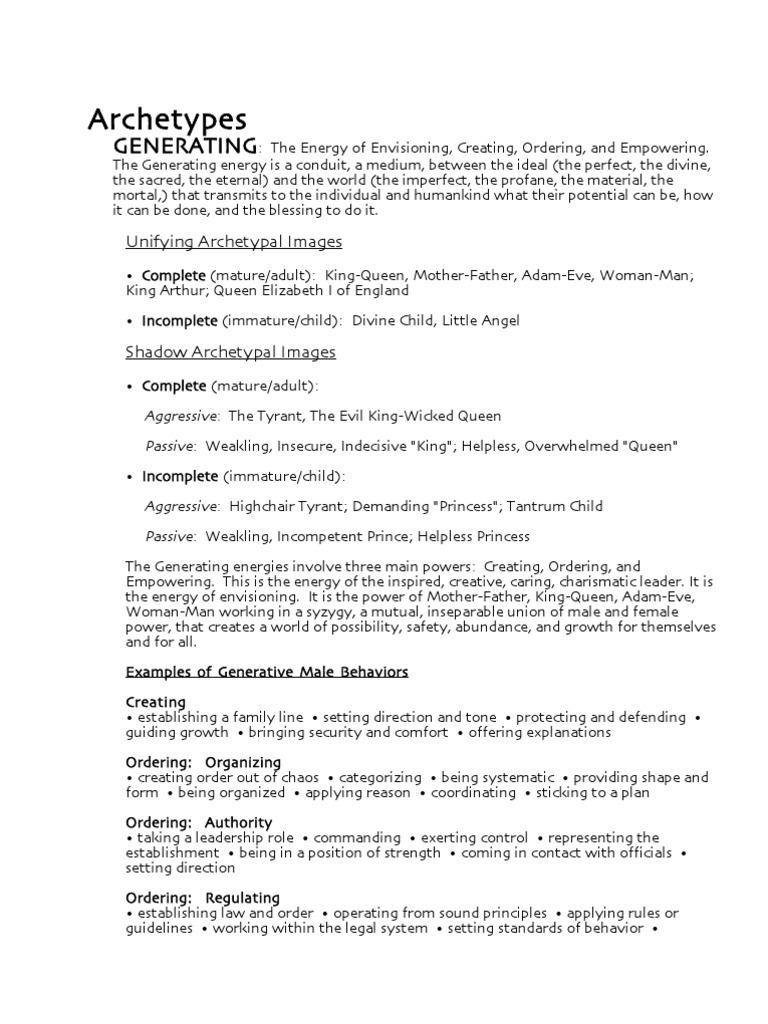 Jungian Archetypes Explained | PDF | Ātman (Hinduism) | Hero
