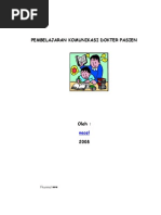 Download Pembelajaran Komunikasi Dokter Pasien by necel SN12896595 doc pdf