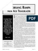T. Lobsang Rampa New Age Trailblazer